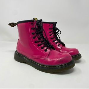 Pink Fuchsia Dr. Martens girls